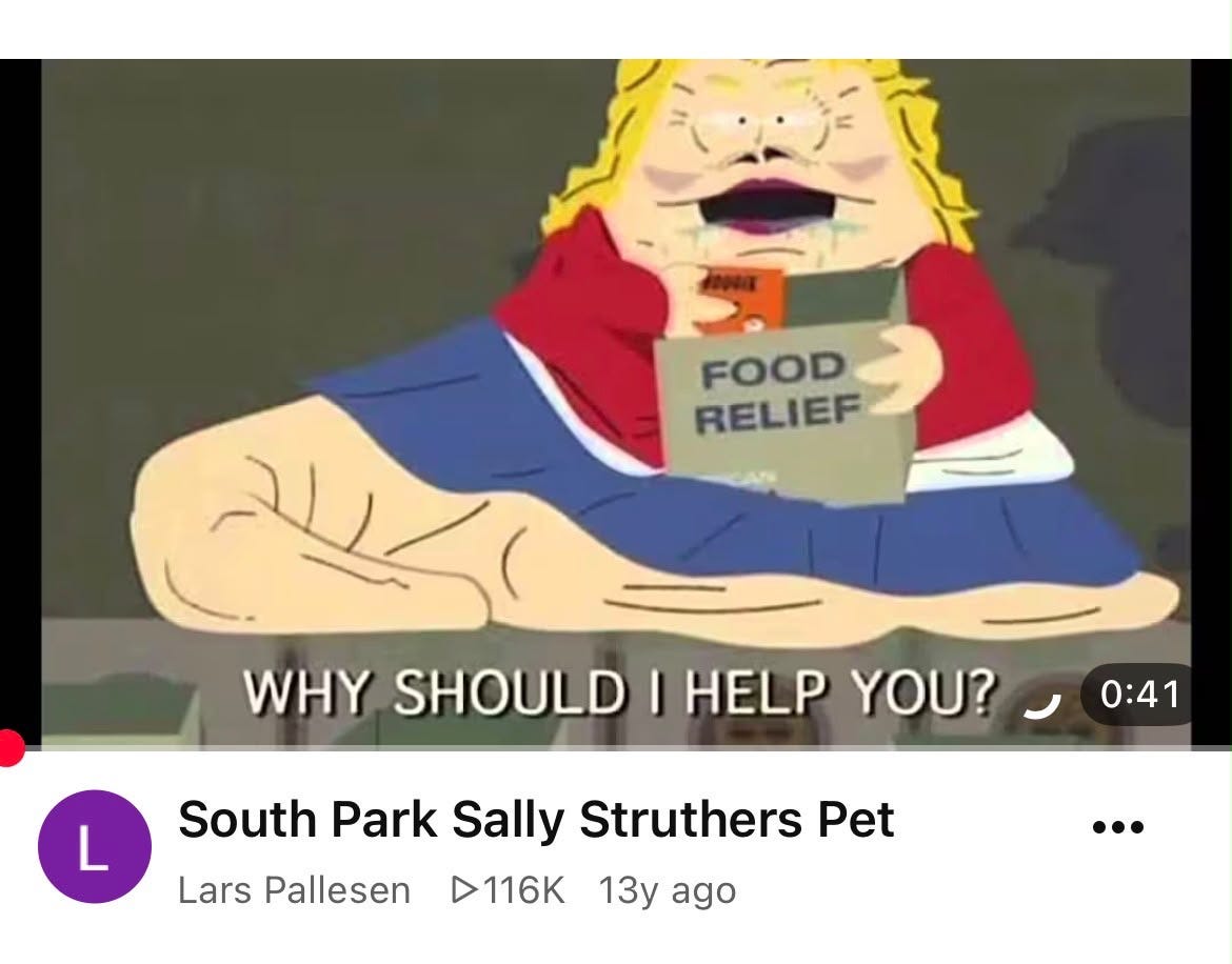 Sally Struthers Ate The Children’s Bread!