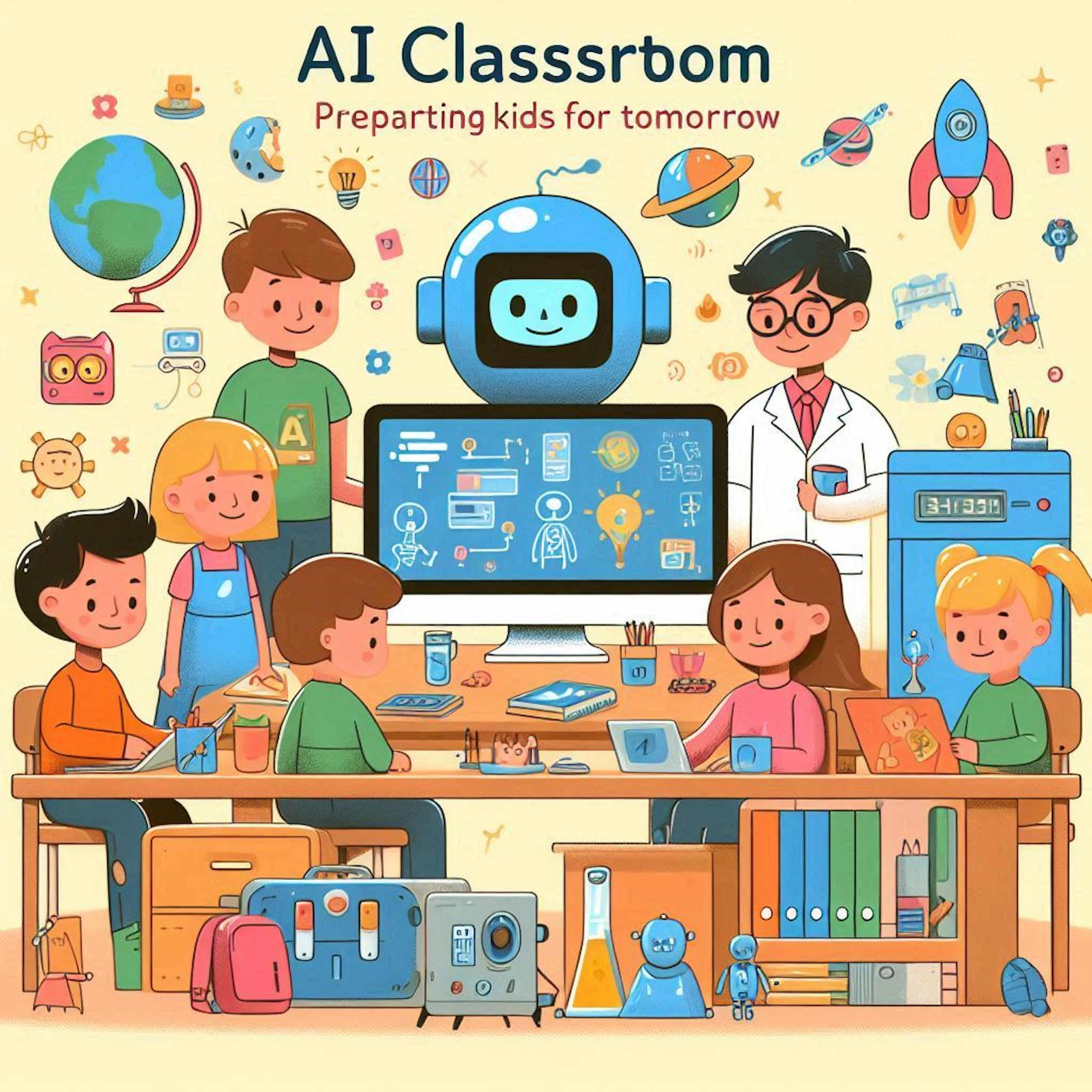 Create, Learn & Tomorrow: The AI Education Show podcast artwork