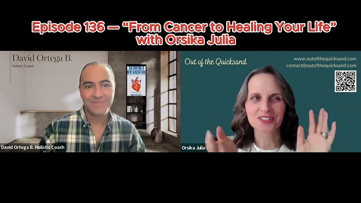 Episode 136 — “From Cancer to Healing Your Life” with Orsika Julia