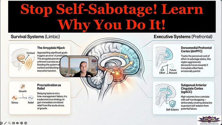 The Neurobiology of Self-Sabotage: Why You Fall Into the Trap!