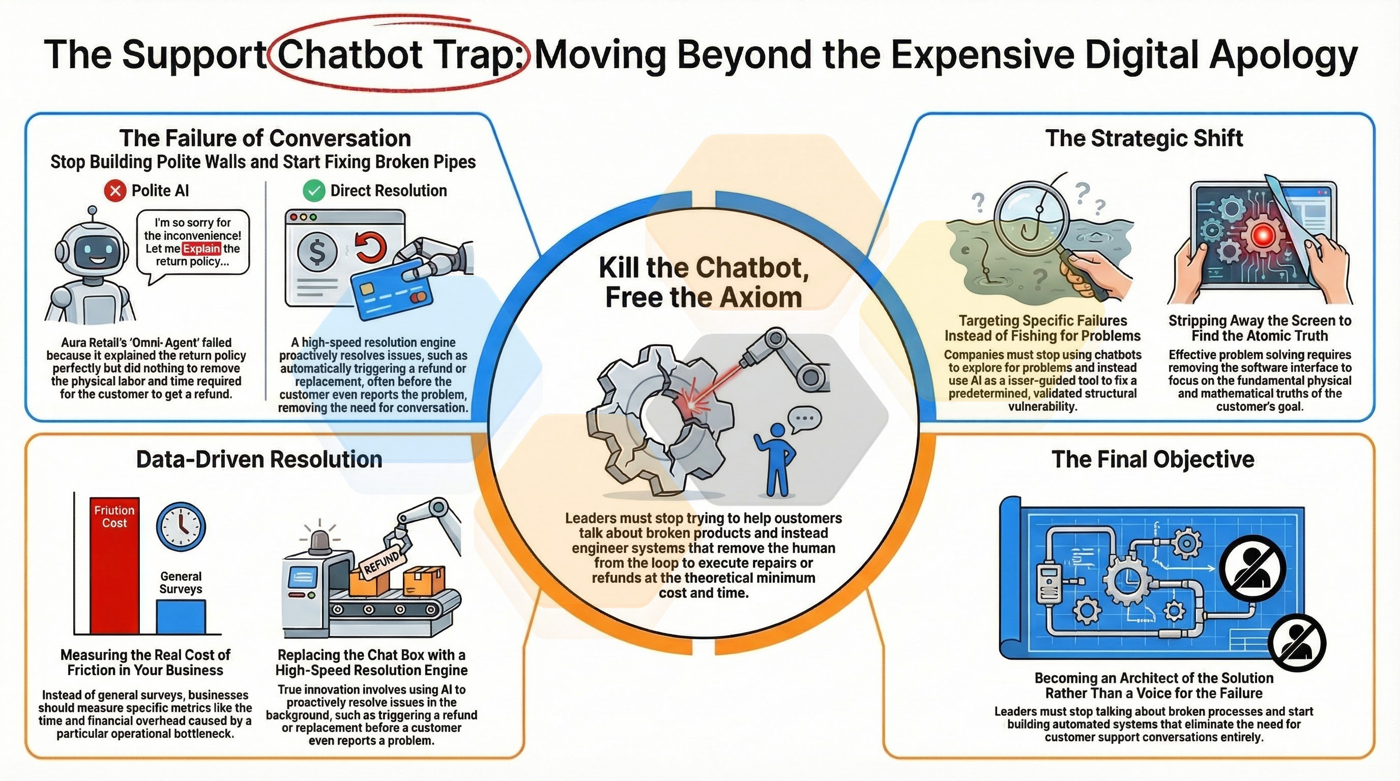 The Support Chatbot Trap: Why GenAI is the Most Expensive Apology You Will Ever Build episode artwork