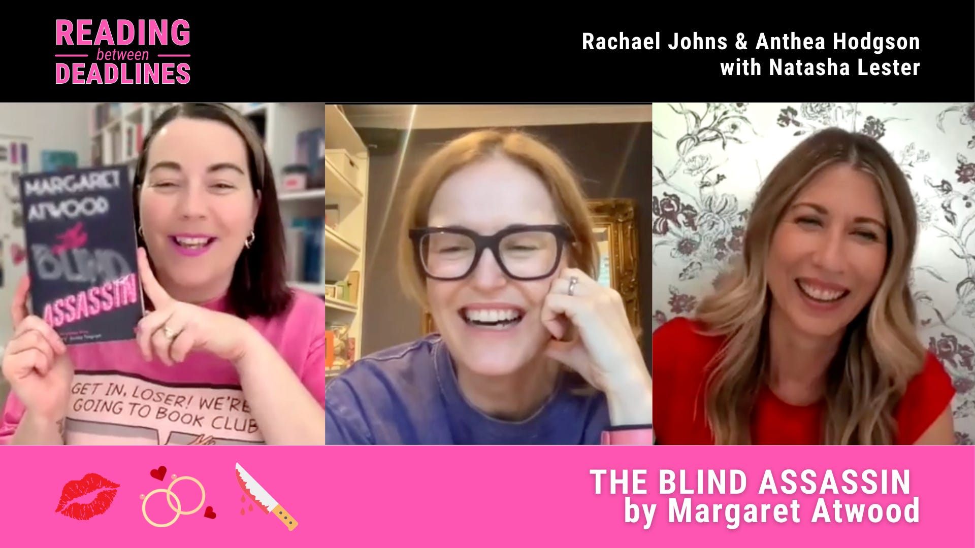 Natasha Lester makes us read THE BLIND ASSASSIN...and we have no regrets.