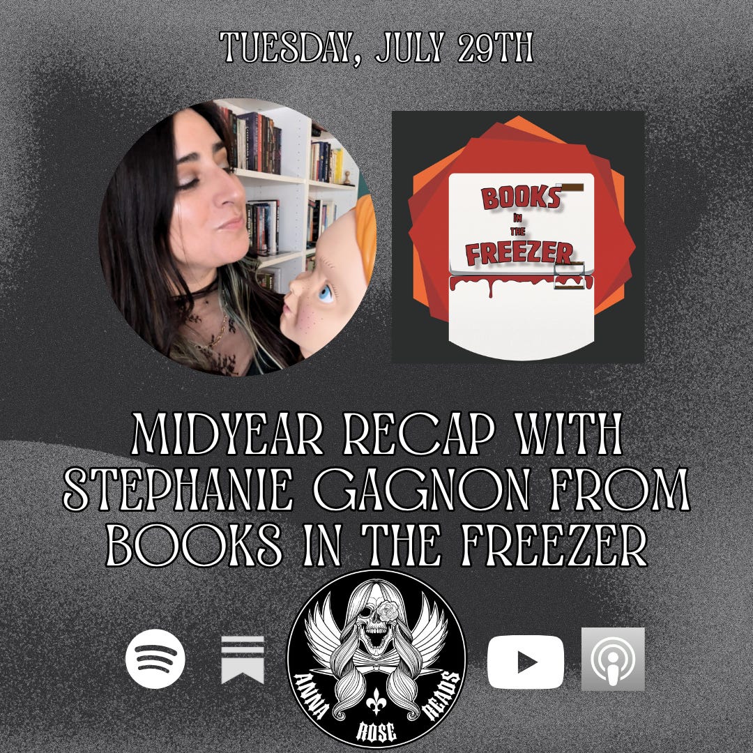 Midyear Recap with Stephanie Gagnon from Books in the Freezer