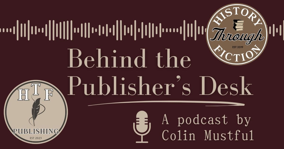 Behind the Publisher's Desk episode artwork
