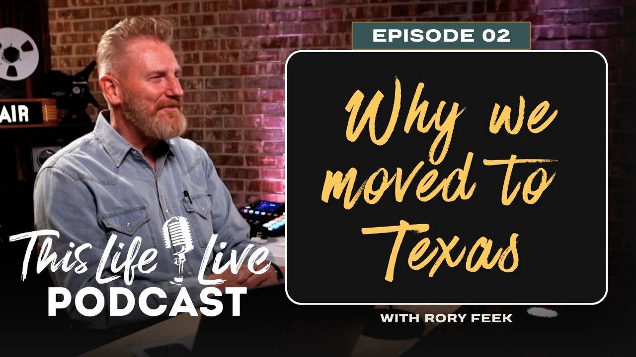 Why we moved to Texas Why we moved to Texas