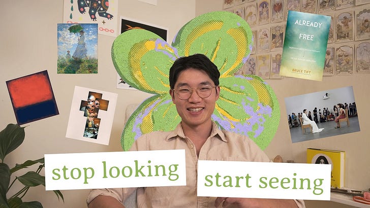 Good art provokes you into experiencing the beauty of your own perception episode artwork