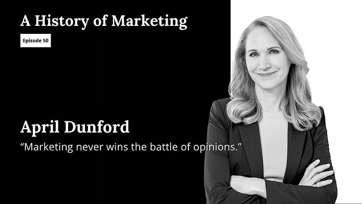 April Dunford: Positioning Is Not Branding, And It's Not Just Marketing's Job