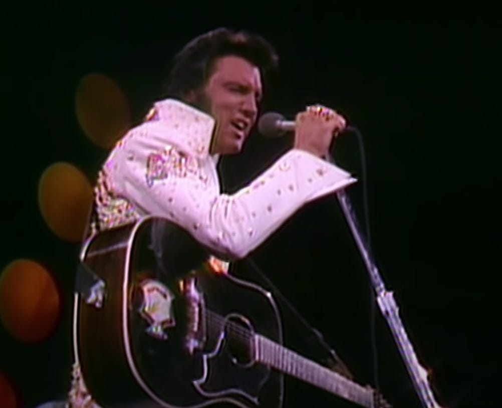 Didn't See It, Don't Need To: Elvis