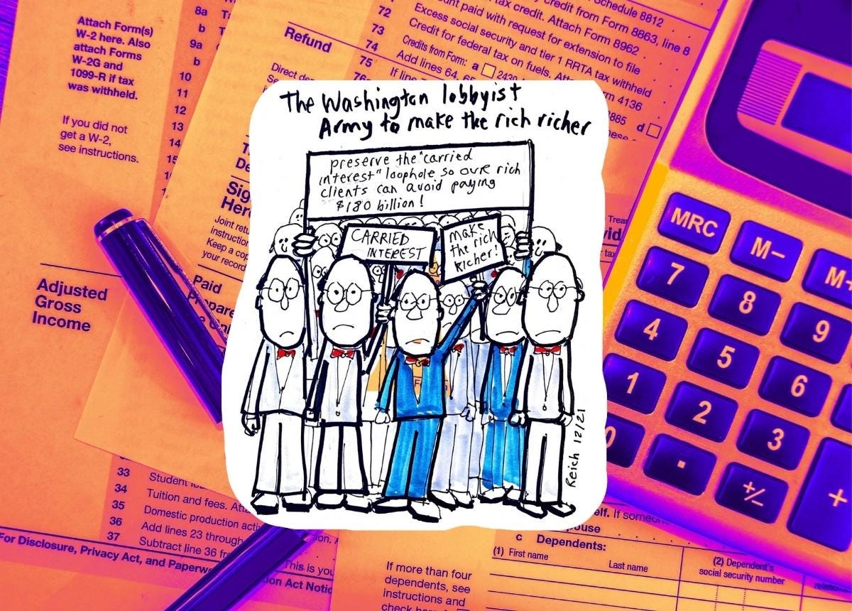 You want to know a really dirty secret? Here's why Democrats are protecting private equity's "carried interest" loophole