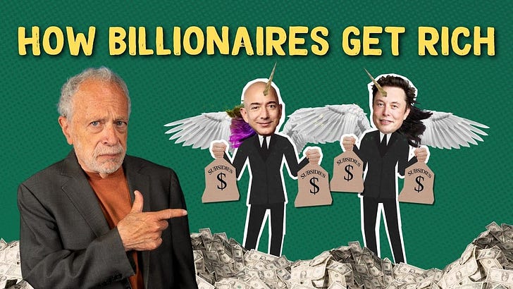 The three myths used by the ultra-wealthy to justify the ultra-wealthy - podcast episode cover