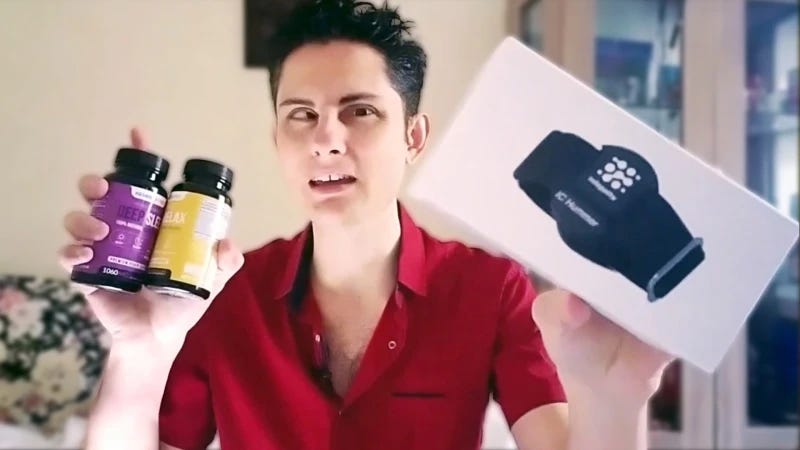 Stacking sleep supplements and “sleep tech” for serious slumber episode artwork