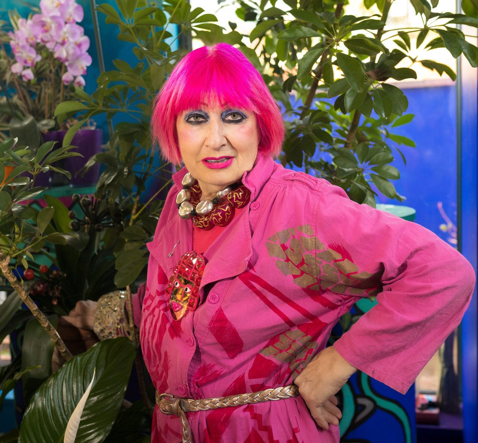 Zandra Rhodes: Studio 54, punk and the power of fuchsia with the British style icon artwork