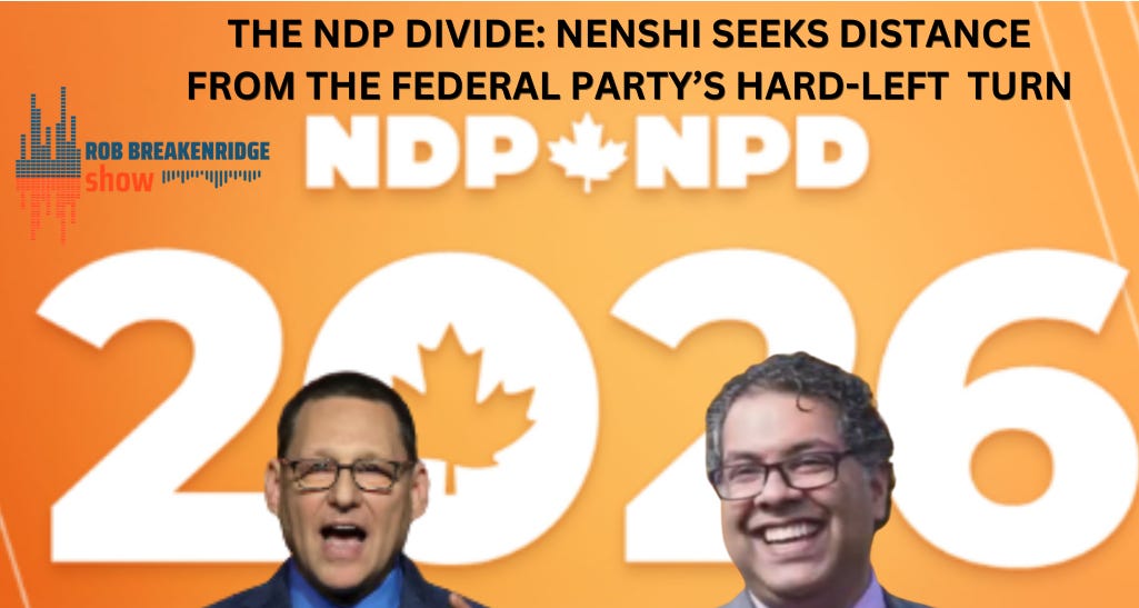 PODCAST: Federal NDP creates headaches for Alberta NDP; How to move "From Barriers to Breakthroughs" on major energy projects episode artwork