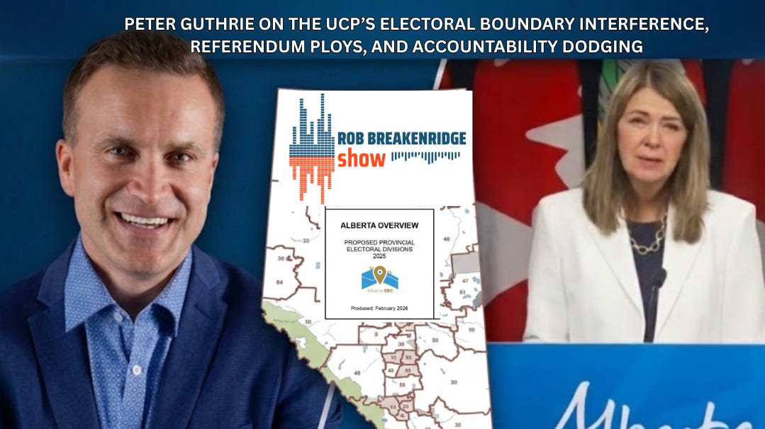 PODCAST: Peter Guthrie on Alberta’s electoral boundary dispute, separation debate, accountability deficit, and more