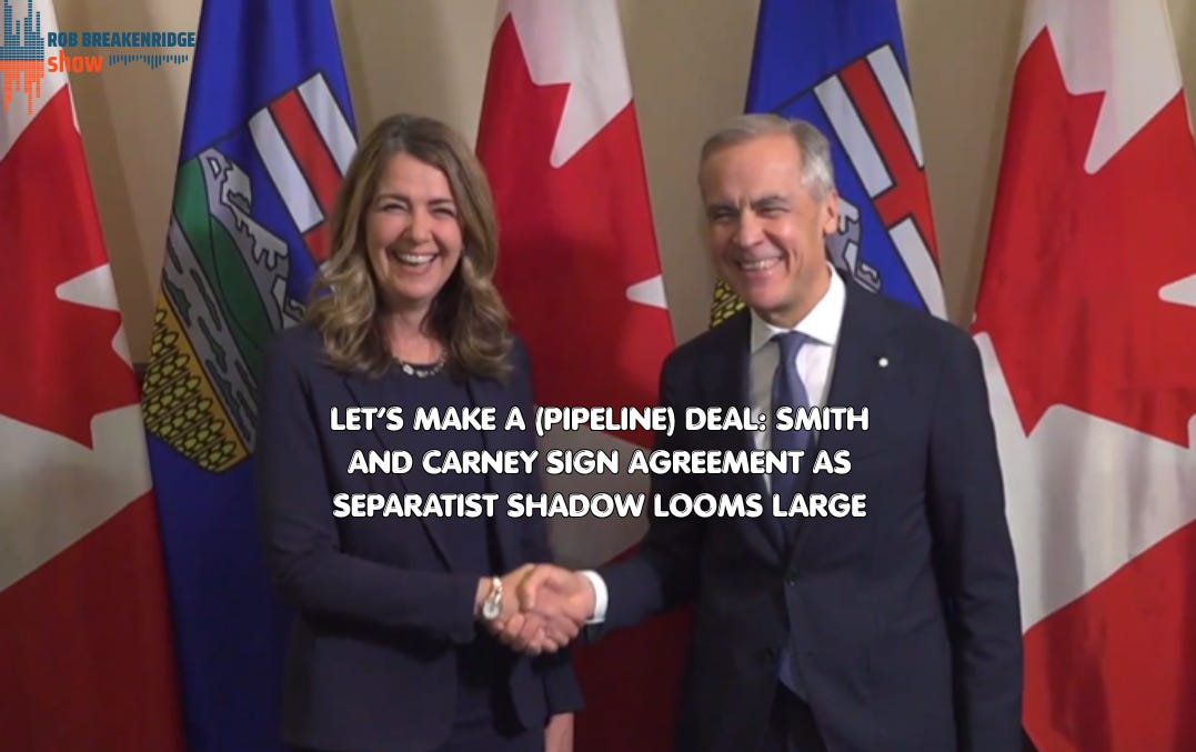 PODCAST: Smith and Carney sign a new pipeline deal amid questions around Alberta separation and Indigenous consultation episode artwork
