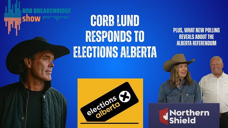 PODCAST: Corb Lund responds to Elections Alberta; How Albertans feel about the October referendum questions episode artwork
