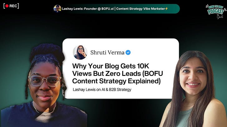 Why Your Blog Isn’t Driving Pipeline — Lessons from the BOFU Queen