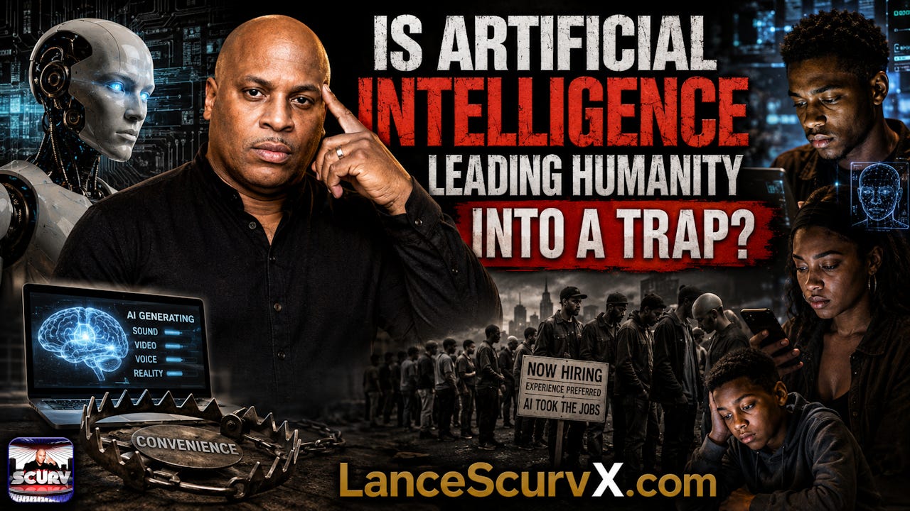IS ARTIFICIAL INTELLIGENCE LEADING HUMANITY INTO A TRAP? episode artwork