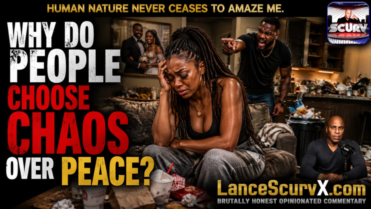 WHY DO PEOPLE CHOOSE CHAOS OVER PEACE? episode artwork
