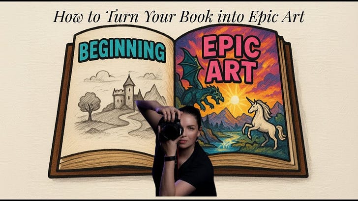 How to Turn Your Book into Epic Art