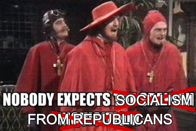 IMBW Audio: Nobody Saw Socialism Coming from Republicans