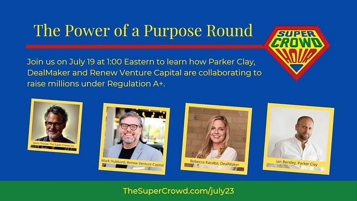 Superpowers for Good: Empowering Changemakers for Social Impact via Regulated Investment Crowdfunding from the SuperCrowd.