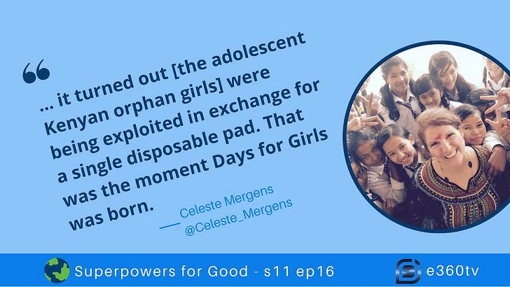 Unveiling the Secret for Global Impact: Celeste Mergens Shares Her Wisdom - s11 ep16 episode artwork