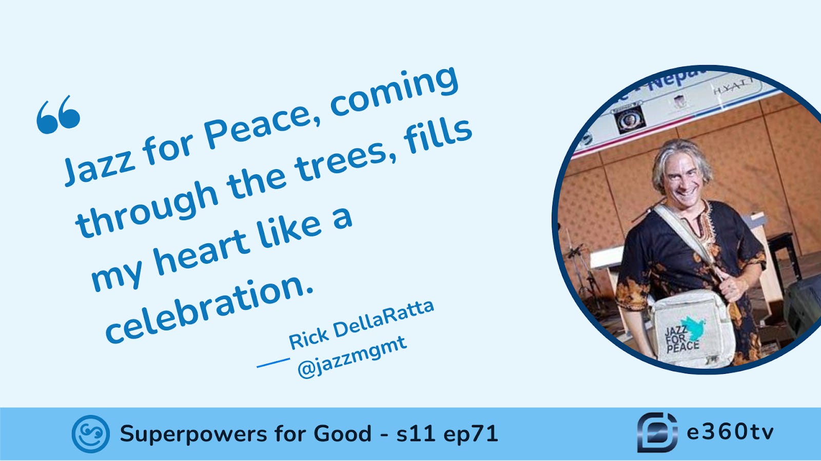 The Resonance of Jazz for Peace: Harmonizing Humanity and Artistry episode artwork
