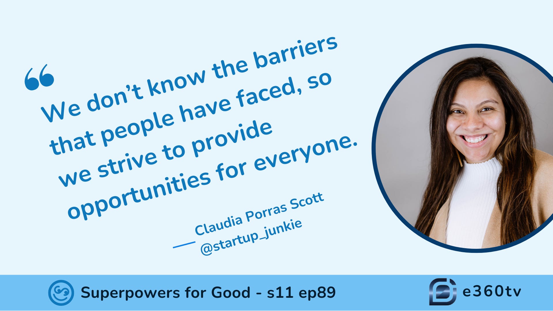Empowering Underserved Entrepreneurs with Kiva: A Conversation with Claudia Porras Scott episode artwork