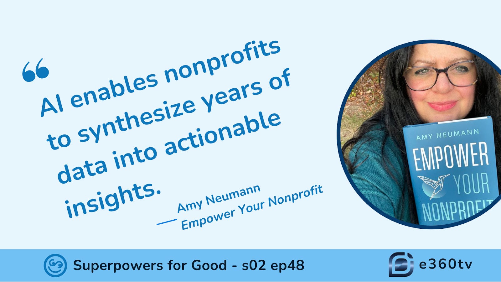 How AI Can Empower Nonprofits to Achieve Greater Impact episode artwork