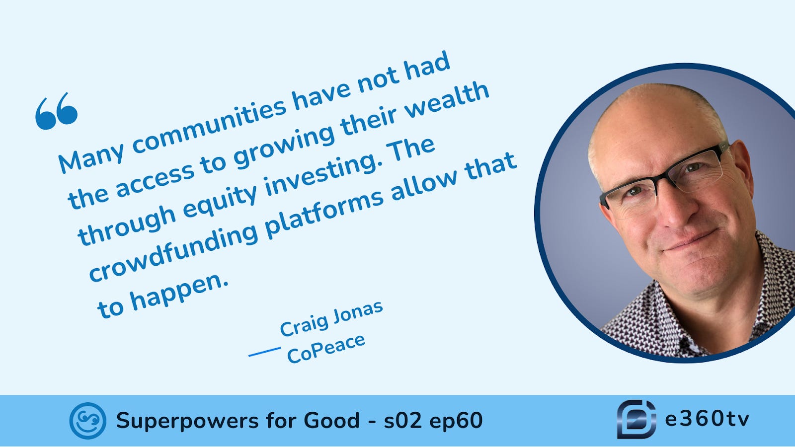 Investing as a Force for Good: CoPeace's Mission to Democratize Capital episode artwork