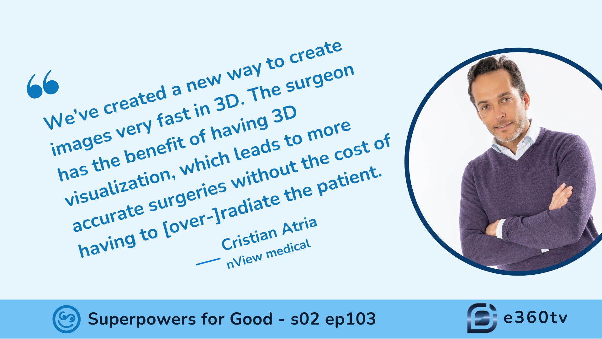 Revolutionizing Surgery with 3D Imaging Technology episode artwork