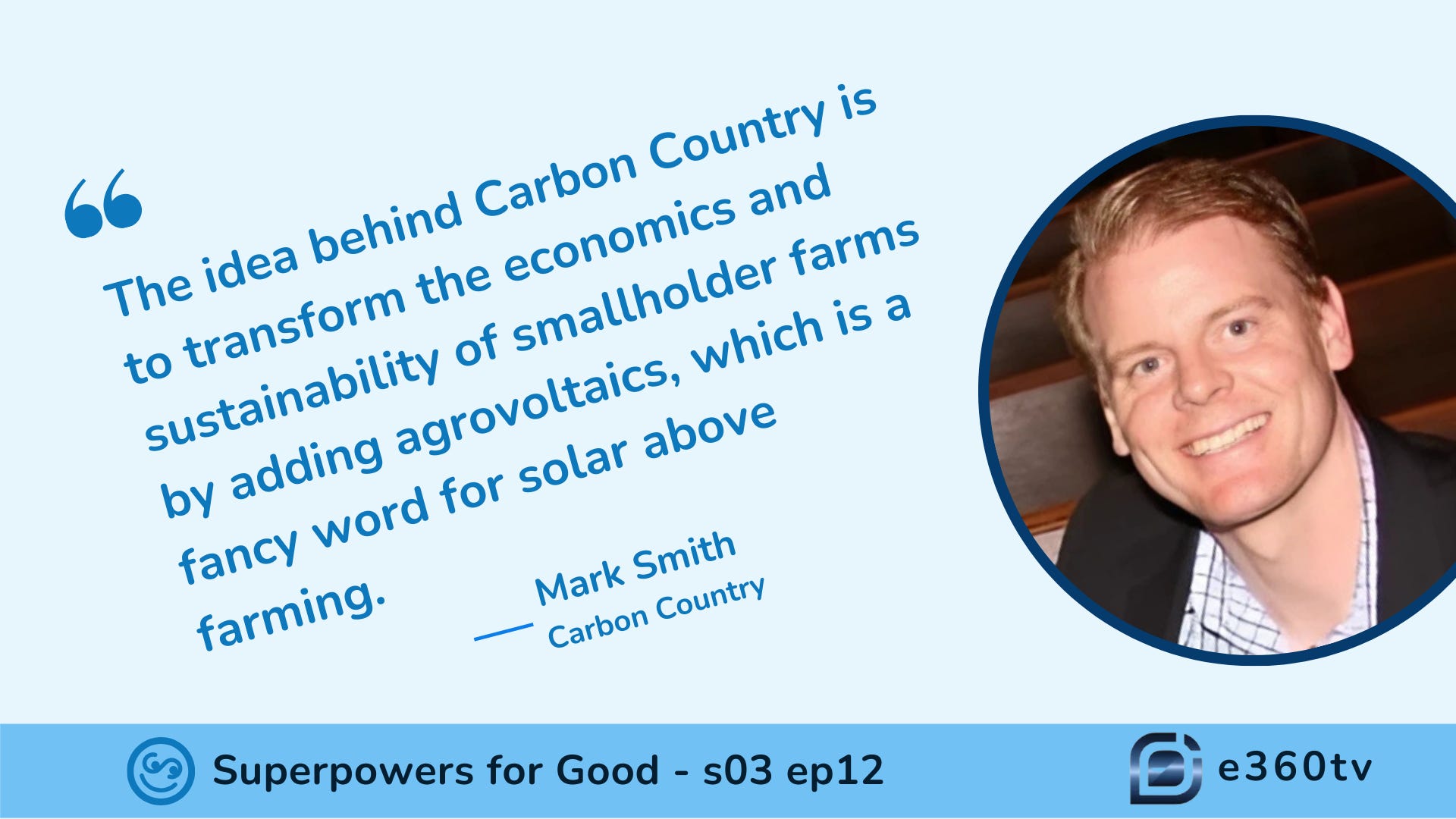 Transforming Farming with Solar: Mark Smith’s Strategy for Smallholder Farmers