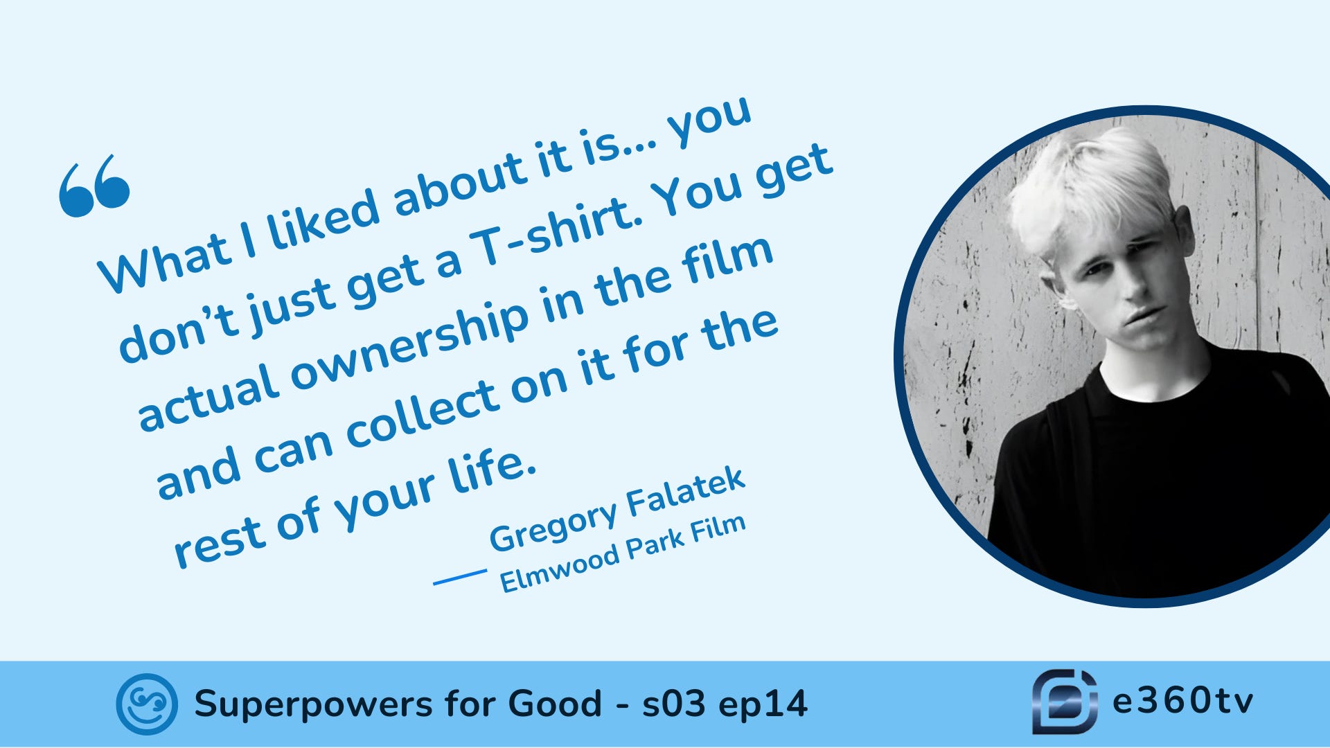 Vulnerability, Creativity, and Crowdfunding: Filmmaker Gregory Falatek Brings Elmwood Park to Life episode artwork