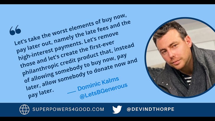 Entrepreneur Launches B Generous With Donate Now Pay Later Tech episode artwork