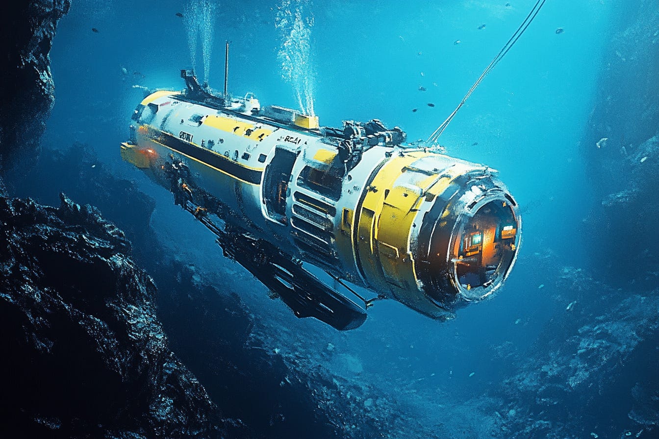From the depths of the sea to the depths of space