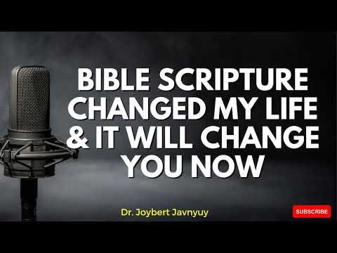 One Bible Scripture That Changed My Life & It Will Change You Now - Dr. Joybert J episode artwork