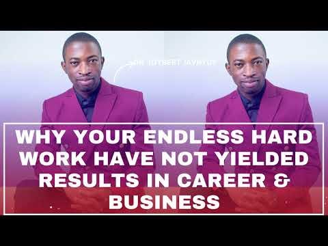 Working Hard With No Results in Career & Business? Start Doing These 5 Things Dr Javnyuy Joybert episode artwork