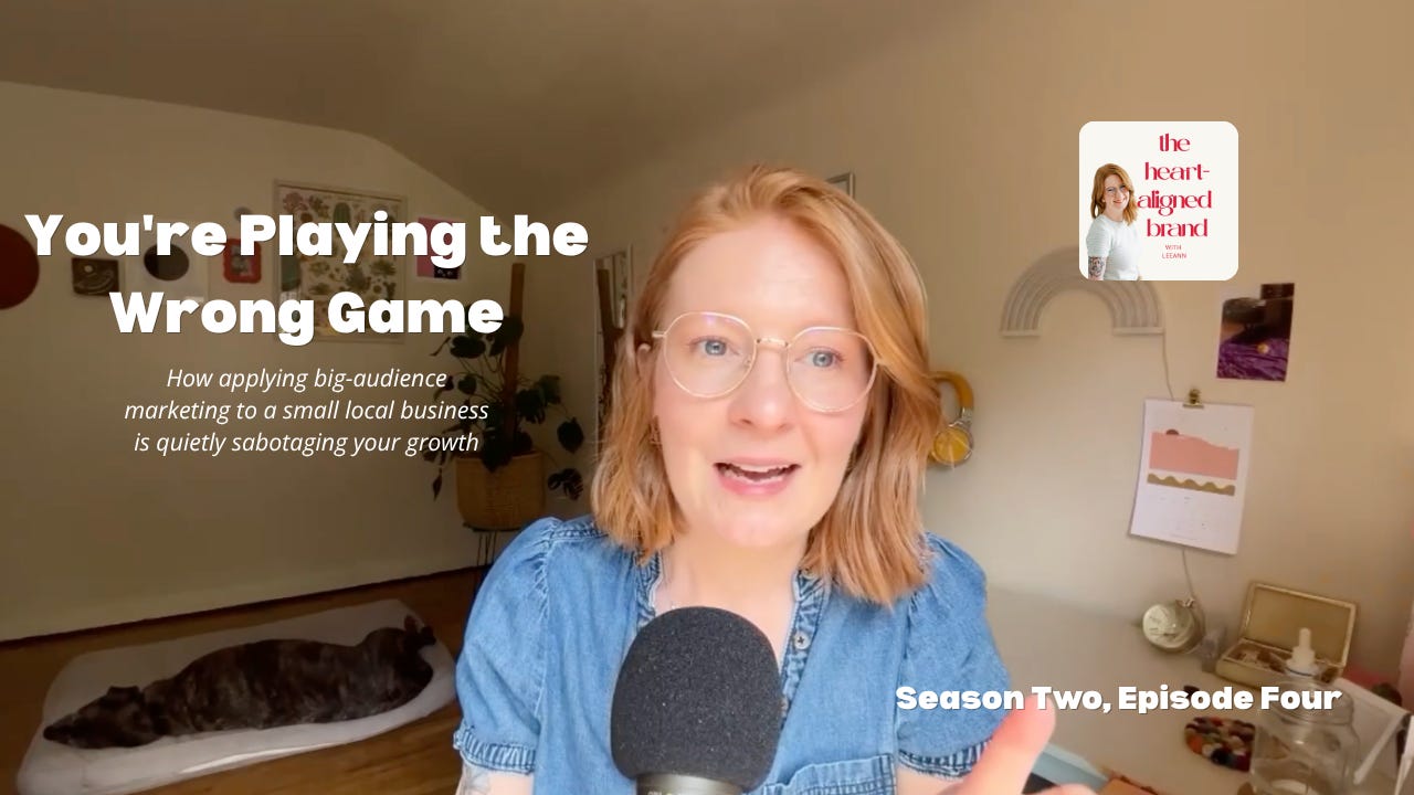 You're Playing the Wrong Game episode artwork