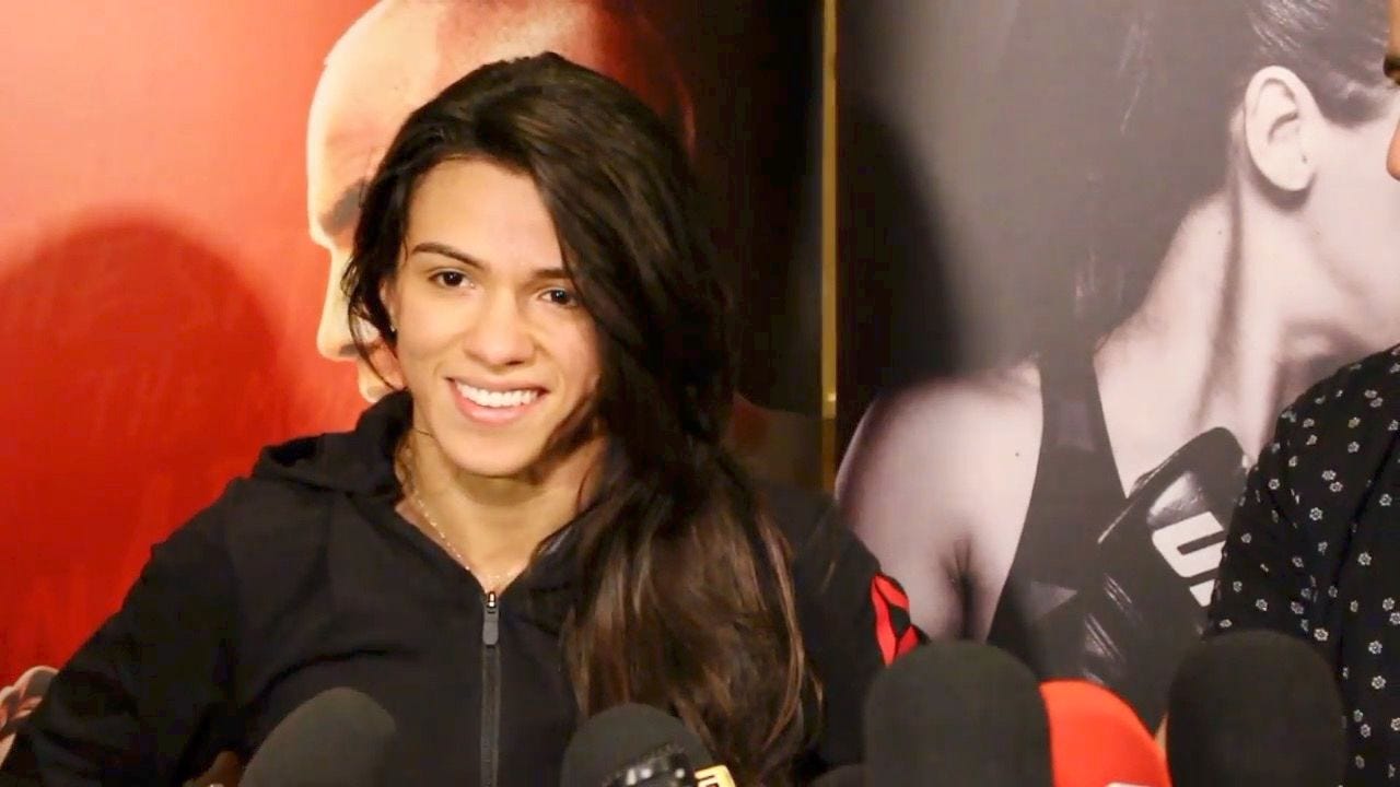 TUF Finale Open Workouts: Claudia Gadelha media scrum episode artwork