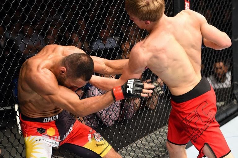 UFC London Media Day: After his 'terrible' UFC debut Arnold Allen's ready to kick things up a gear episode artwork