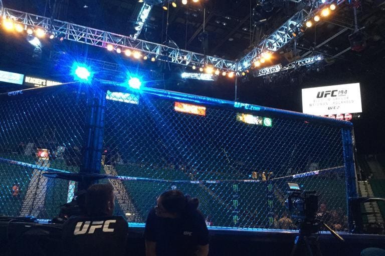 Octagonside at the MGM Grand for UFC 194 episode artwork