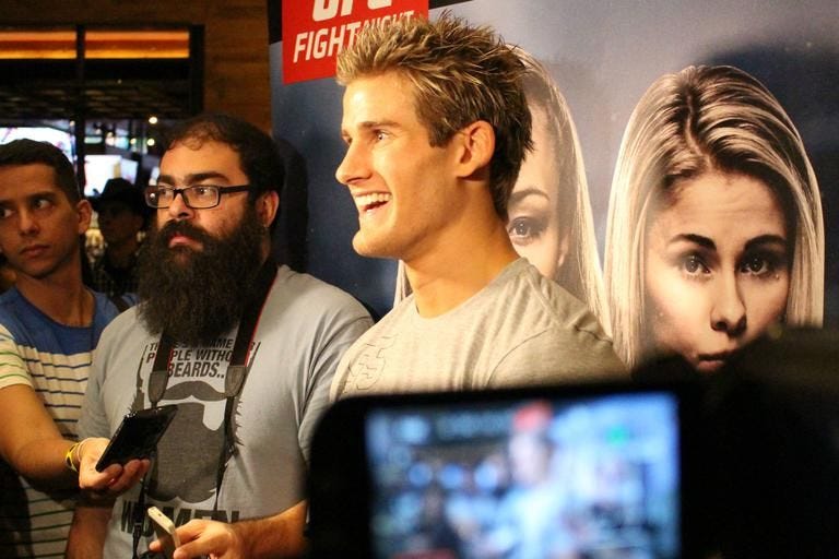 UFC Vegas Open Workouts: Sage Northcutt media scrum episode artwork