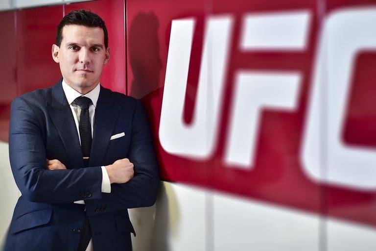 UFC's new Vice President and General Manager for EMEA James Elliott episode artwork