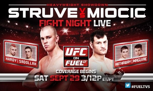 UFC on Fuel TV 5: Struve vs. Miocic - Fight Night Live episode artwork