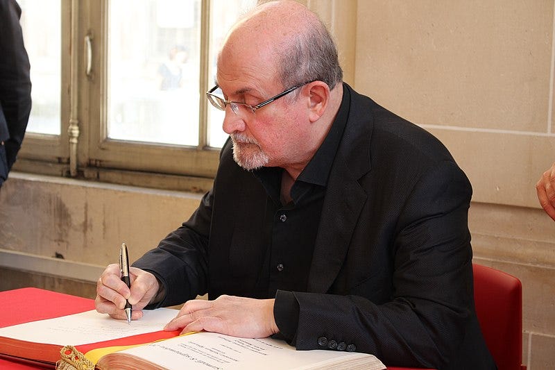 In solidarity: some readings from Rushdie episode artwork