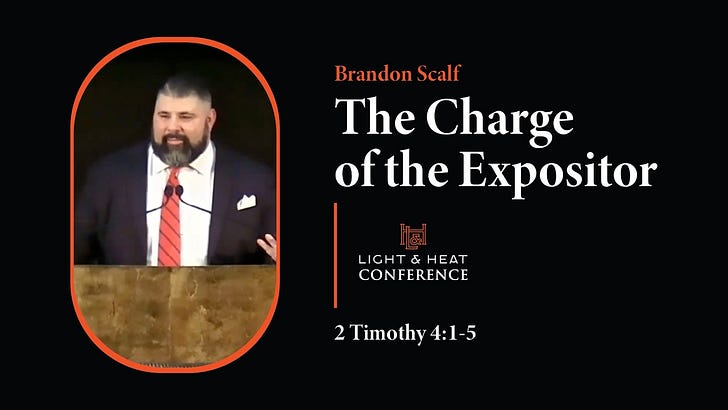 The Charge of the Expositor - Brandon Scalf episode artwork