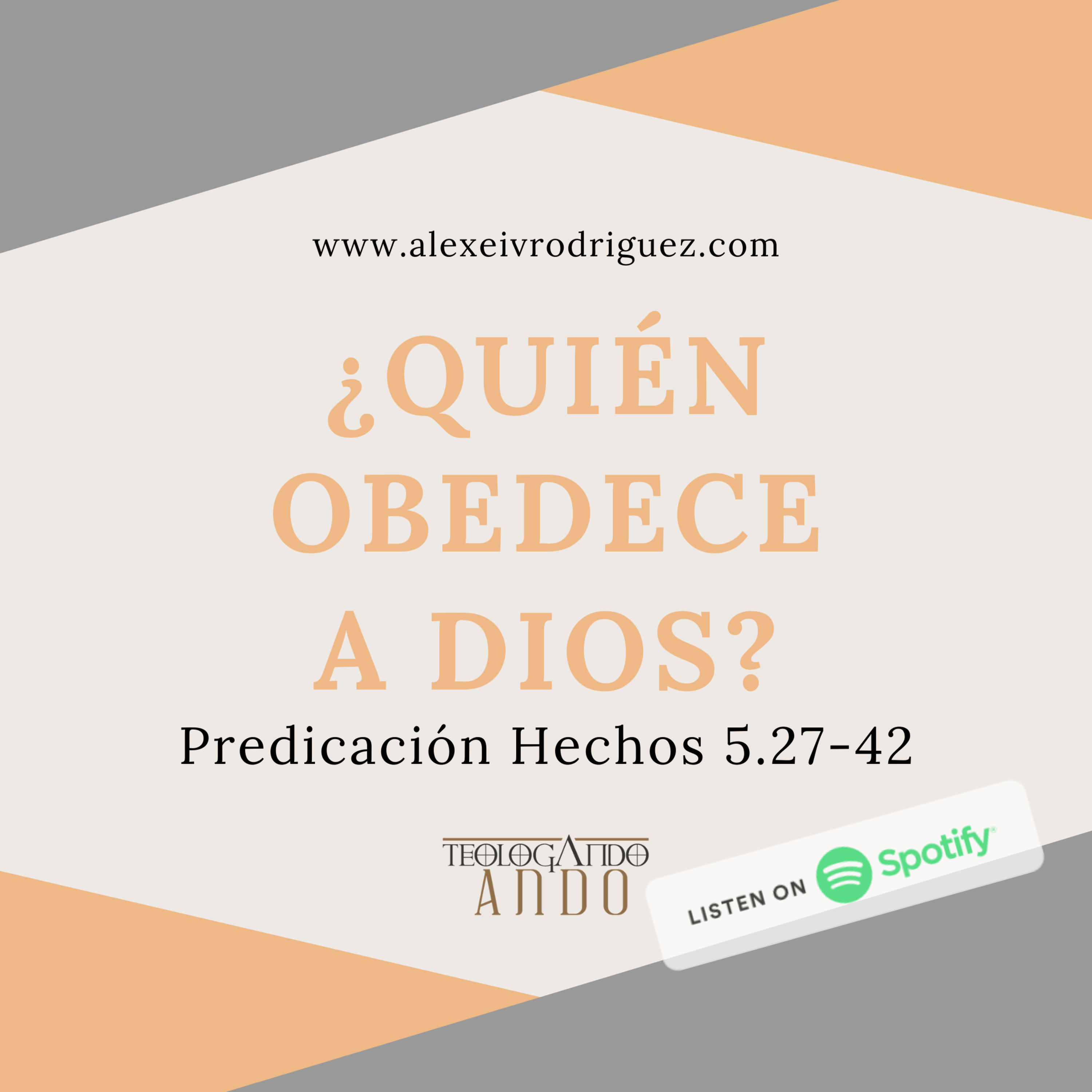 ¿Quién obedece a Dios? episode artwork