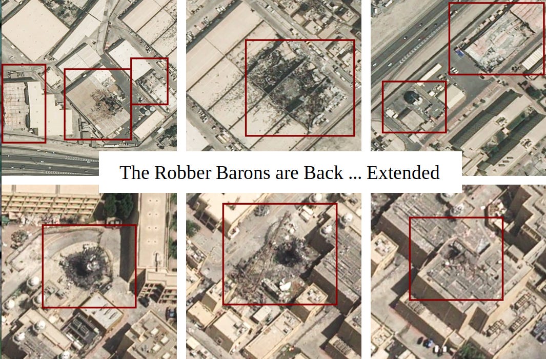 The Robber Barons are Back ... Extended episode artwork
