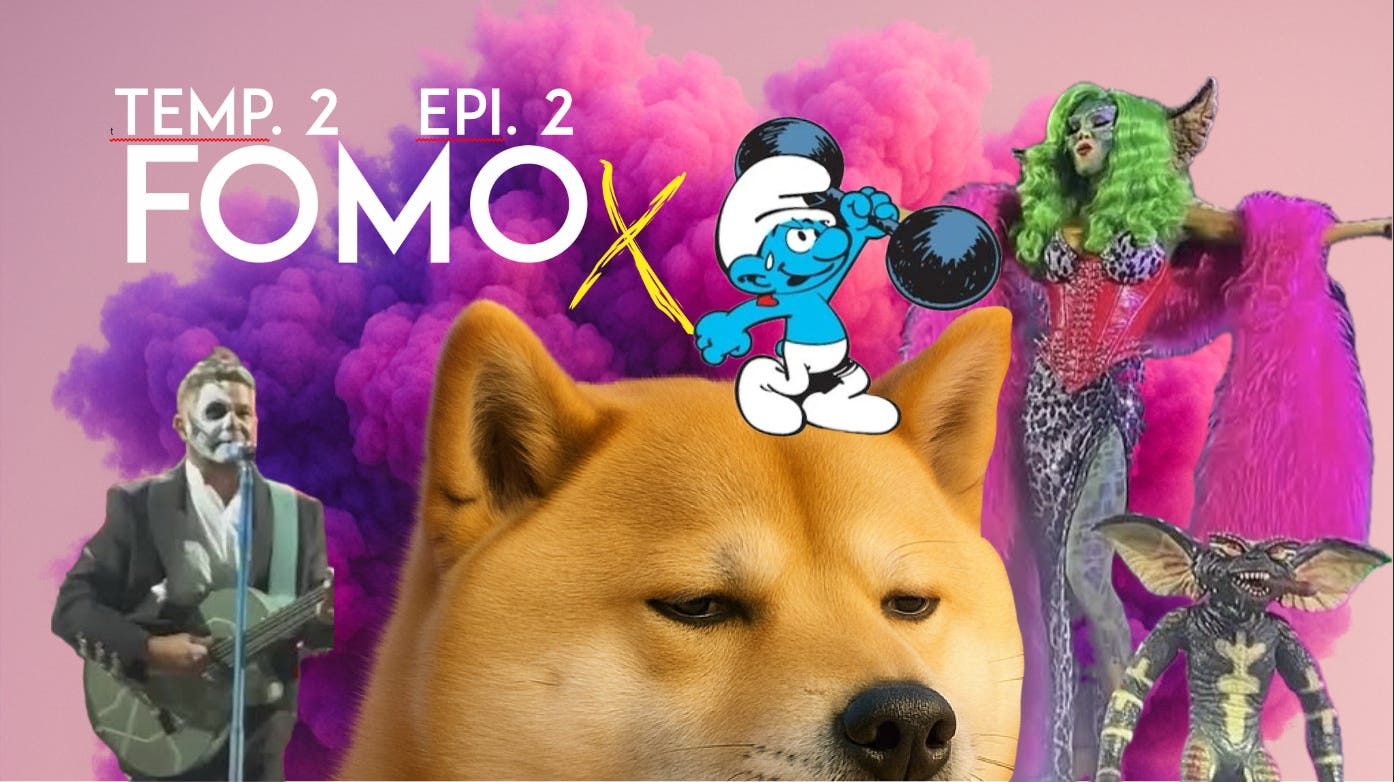 Pitufos, muertos y disfraces Pitufos, muertos y disfraces